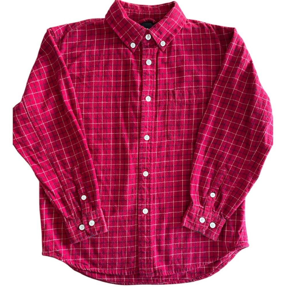 GAP Red Plaid Flannel Shirt
